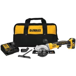 DeWalt Power Tools DeWalt ATOMIC 20V MAX Brushless 4-1/2" Cordless Circular Saw 5Ah Kit DCS571P1