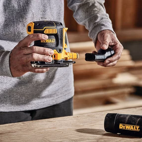 DeWalt Power Tools DeWalt 20V Max XR Brushless Cordless 1/4 Sheet Variable Speed Sander (Tool Only) DCW200B 5 DeWalt Power Tools DeWalt 20V Max XR Brushless Cordless 1/4 Sheet Variable Speed Sander (Tool Only) DCW200B - Image 5