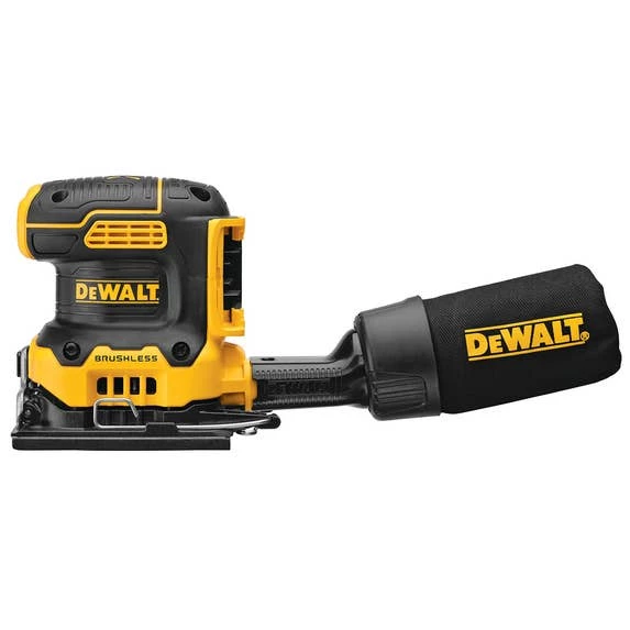 DeWalt Power Tools DeWalt 20V Max XR Brushless Cordless 1/4 Sheet Variable Speed Sander (Tool Only) DCW200B 1 DeWalt Power Tools DeWalt 20V Max XR Brushless Cordless 1/4 Sheet Variable Speed Sander (Tool Only) DCW200B