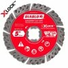Freud Diablo Blades Diablo 5 In. Diamond Segmented Turbo Masonry Cut-Off With X-LOCK Arbor DDX050SET101C