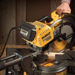 DeWalt Power Tools DeWalt FLEXVOLT® 12 In. 120V MAX* Double Bevel Sliding Compound Miter Saw (Tool Only) DHS790AB 15 DeWalt Power Tools DeWalt FLEXVOLT® 12 In. 120V MAX* Double Bevel Sliding Compound Miter Saw (Tool Only) DHS790AB -Champion Cutting Tool shop dhs790ab f1