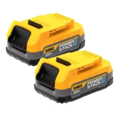 DeWalt Power Tools DeWalt Powerstack 20V MAX 5ah Battery Double Pack DCBP520-2