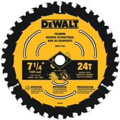 DeWalt Power Tools DeWalt 7-1/4" 24-Tooth Circular Saw Blade (2-Pack) DWA1714242