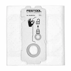 Festool Self-Cleaning Filter Bag SC-FIS-CT MINI/MIDI-2 (5 Pack) 204308