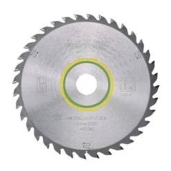 Festool 36-Tooth Universal Saw Blade For TS 75; HW 210X2;4X30 W36 495380