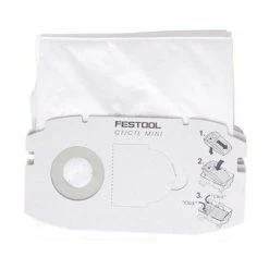 Festool Self Cleaning Filter Bag SC FIS-CT MINI/5 (5 Pack) 498410