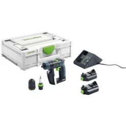 Festool CXS 10.8V Compact Cordless Drill Plus (2.6Ah) Kit 576098