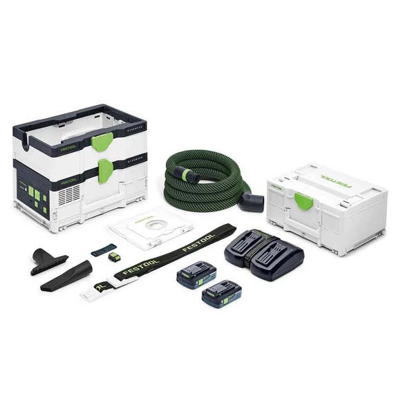 Festool Cordless Mobile Dust Extractor CTC SYS I HEPA-Plus CLEANTEC 577390 1 Festool Cordless Mobile Dust Extractor CTC SYS I HEPA-Plus CLEANTEC 577390