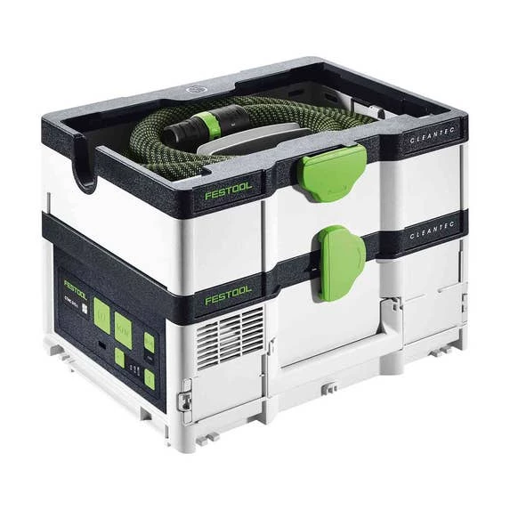 Festool Cordless Mobile Dust Extractor CTC SYS I HEPA-Plus CLEANTEC 577390 2 Festool Cordless Mobile Dust Extractor CTC SYS I HEPA-Plus CLEANTEC 577390 - Image 2
