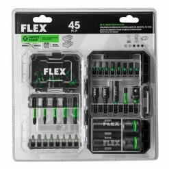 Flex Power Tools Flex Impacks 45-Piece Impact Driver Bit Set FAM10103-45 -Champion Cutting Tool shop flex fam10103 45 4