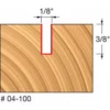 Freud Diablo Blades Freud 1/8" Double Flute Router Bit 04-100