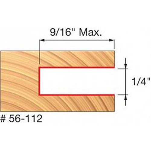 Freud Diablo Blades Freud 1/4" Three Wing Slotting Cutter 56-112 1 Freud Diablo Blades Freud 1/4" Three Wing Slotting Cutter 56-112