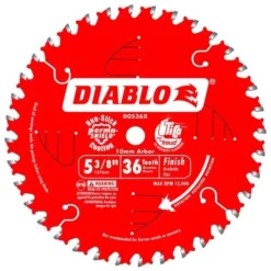 Freud Diablo Blades Freud Diablo 5-3/8" X 36 Tooth Trim Saw Blade D0536X