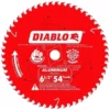 Freud Diablo Blades Freud Diablo 6-1/2" X 54 TOOTH ALUMINUM CUTTING SAW BLADE D0654N