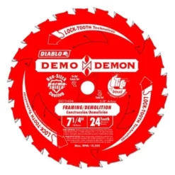 Freud Diablo Blades Freud Diablo 7-1/4" 24 Tooth Demo Demon Saw Blade D0724DA