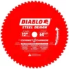 Freud Diablo Blades Freud Diablo 12" 60 Tooth Steel Demon Cermet 2 Carbide Ferrous Metal Cutting Saw Blade D1260CF