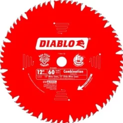 Freud Diablo Blades Freud Diablo 12" 60 Tooth Combination Circular Saw Blade D1260X