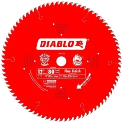 Freud Diablo Blades Freud Diablo 12" 80 Tooth Finishing Circular Saw Blade D1280X