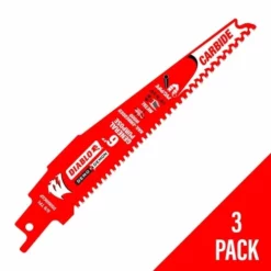 Freud Diablo Blades Freud Diablo 6" Demo Demon General Purpose Wood & Metal 6/9 TPI Carbide Reciprocating Saw Blade (3 Pack) DS0609CGP3