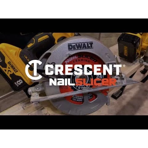 Crescent Tools Crescent 6-1/2" 24-Tooth NailSlicer Framing Circular Saw Blade CSBFR-624 4 Crescent Tools Crescent 6-1/2" 24-Tooth NailSlicer Framing Circular Saw Blade CSBFR-624 - Image 4