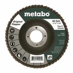 Metabo Tools Metabo 4.5" Original Flap Disc 60 Grit Type 27 629468000