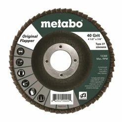Metabo Tools Metabo 4.5" Original Flap Disc 80 Grit Type 27 629469000