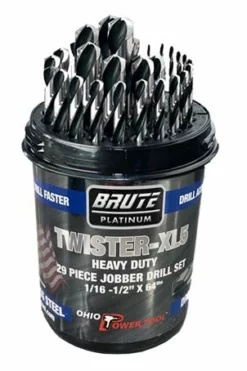 Champion Cutting Tools Champion 29 Piece XL5 Jobber Length Drill Set TWISTER-XL5