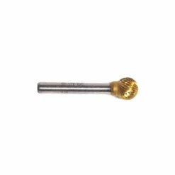 Champion Cutting Tools Champion Titanium Coated 3/8 X 5/16" Solid Carbide Die Grinder Burs Ball Shape Medium SD3-IPAC