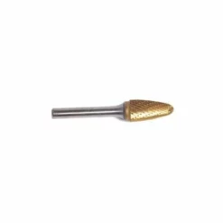 Champion Cutting Tools Champion Titanium Coated 1/4" X 3/4" Solid Carbide Die Grinder Burs Tree W/Radius SF1-IPAC