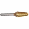 Champion Cutting Tools Champion Titanium Coated 3/8" X 1-1/16" Solid Carbide Die Grinder Burs 14 Degree Taper SL3-IPAC
