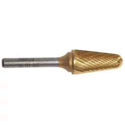 Champion Cutting Tools Champion Titanium Coated 5/8" X 1-1/8" Solid Carbide Die Grinder Burs 14 Degree Taper SL4-IPAC