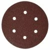 Bosch Power Tools Bosch 6" 40 Grit 6 Hole Hook-And-Loop Sanding Discs (5 Pack) SR6R040