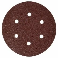 Bosch Power Tools Bosch 6" 40 Grit 6 Hole Hook-And-Loop Sanding Discs (5 Pack) SR6R040